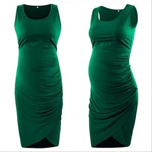 Maternity Bodycon Tank Dress